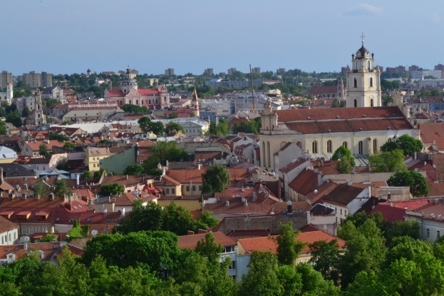 Panoramic views of the Vilnius